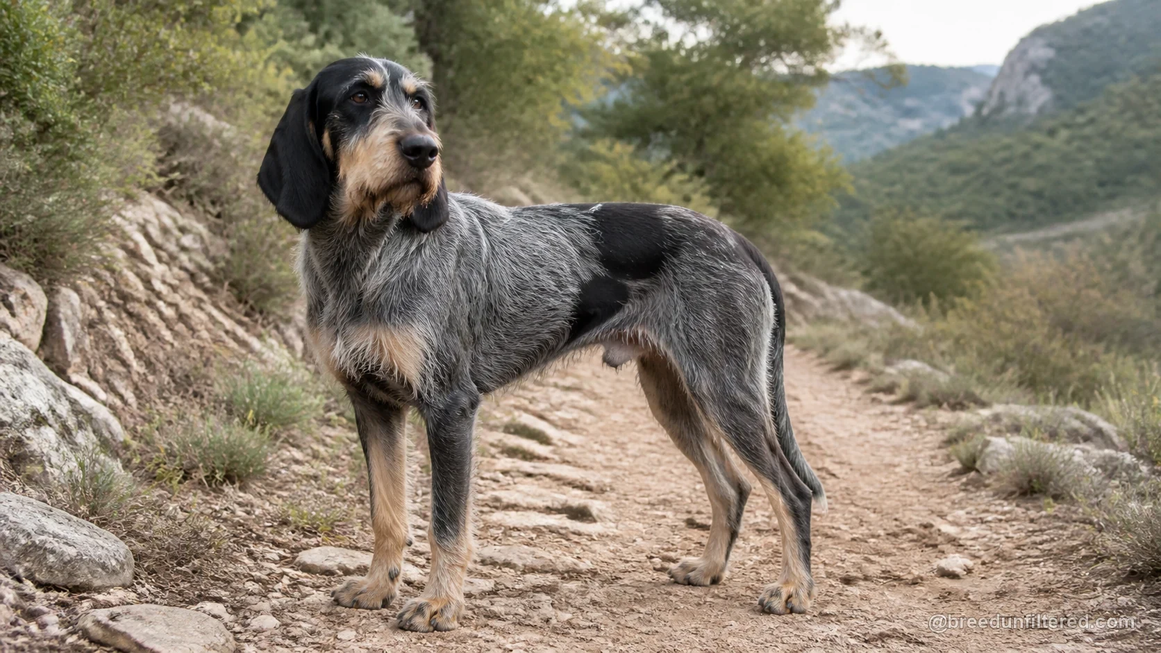 Blue Gascony Griffon