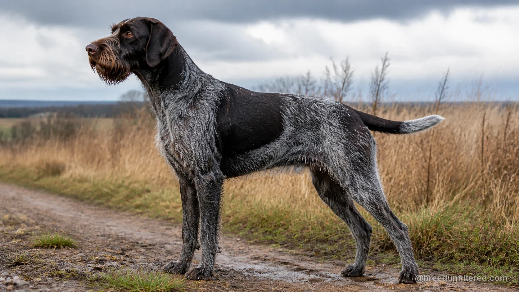 German Wire- Haired Pointing Dog