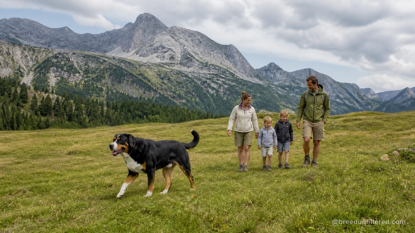 Great Swiss Mountain Dog Rassenleitfaden