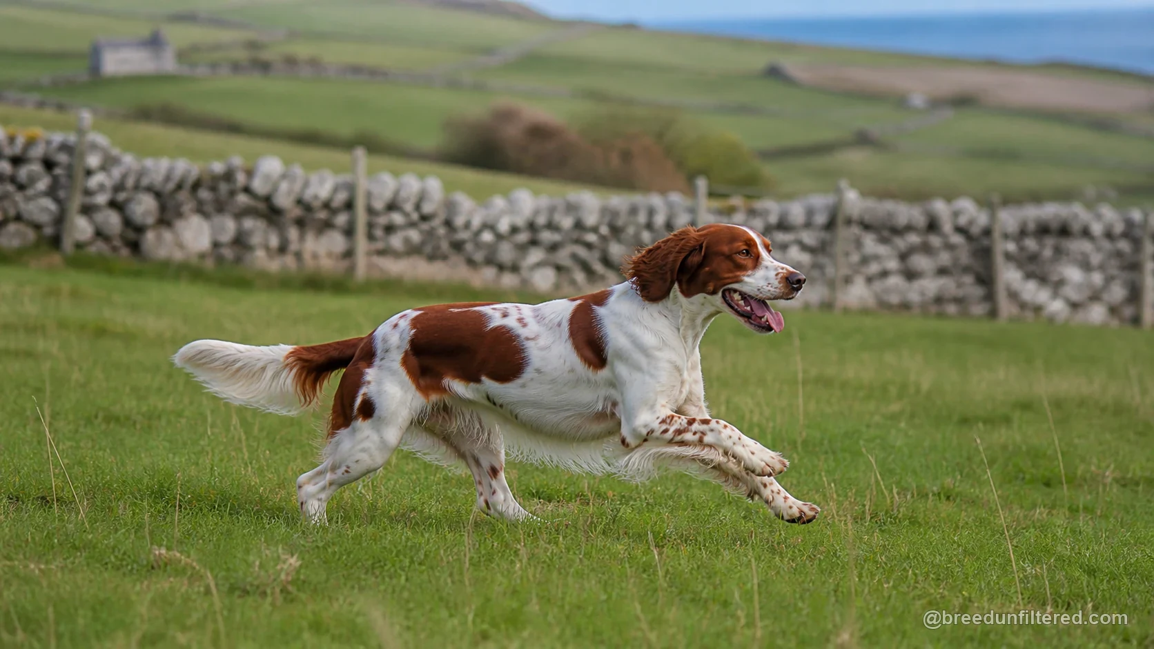 Irish Red And White Setter