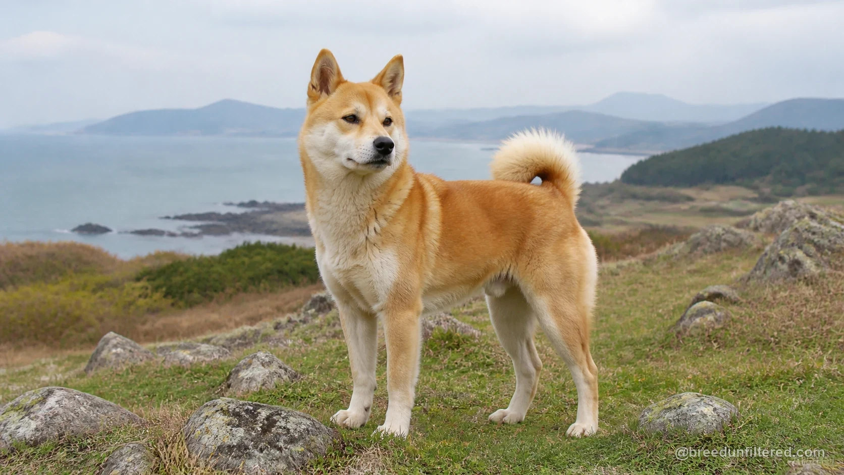 Korea Jindo Dog