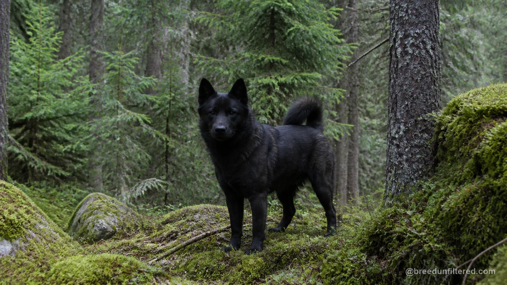 Norwegian Elkhound Black