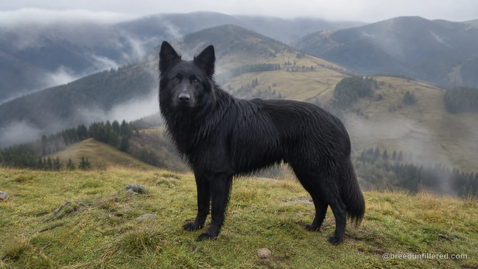 Romanian Raven Shepherd Dog